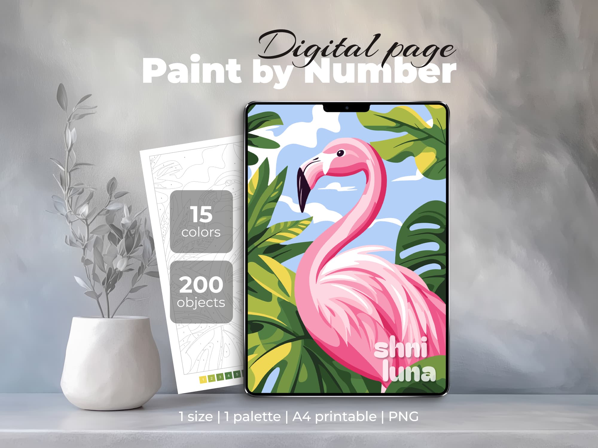 Pink Flamingo - Image 1