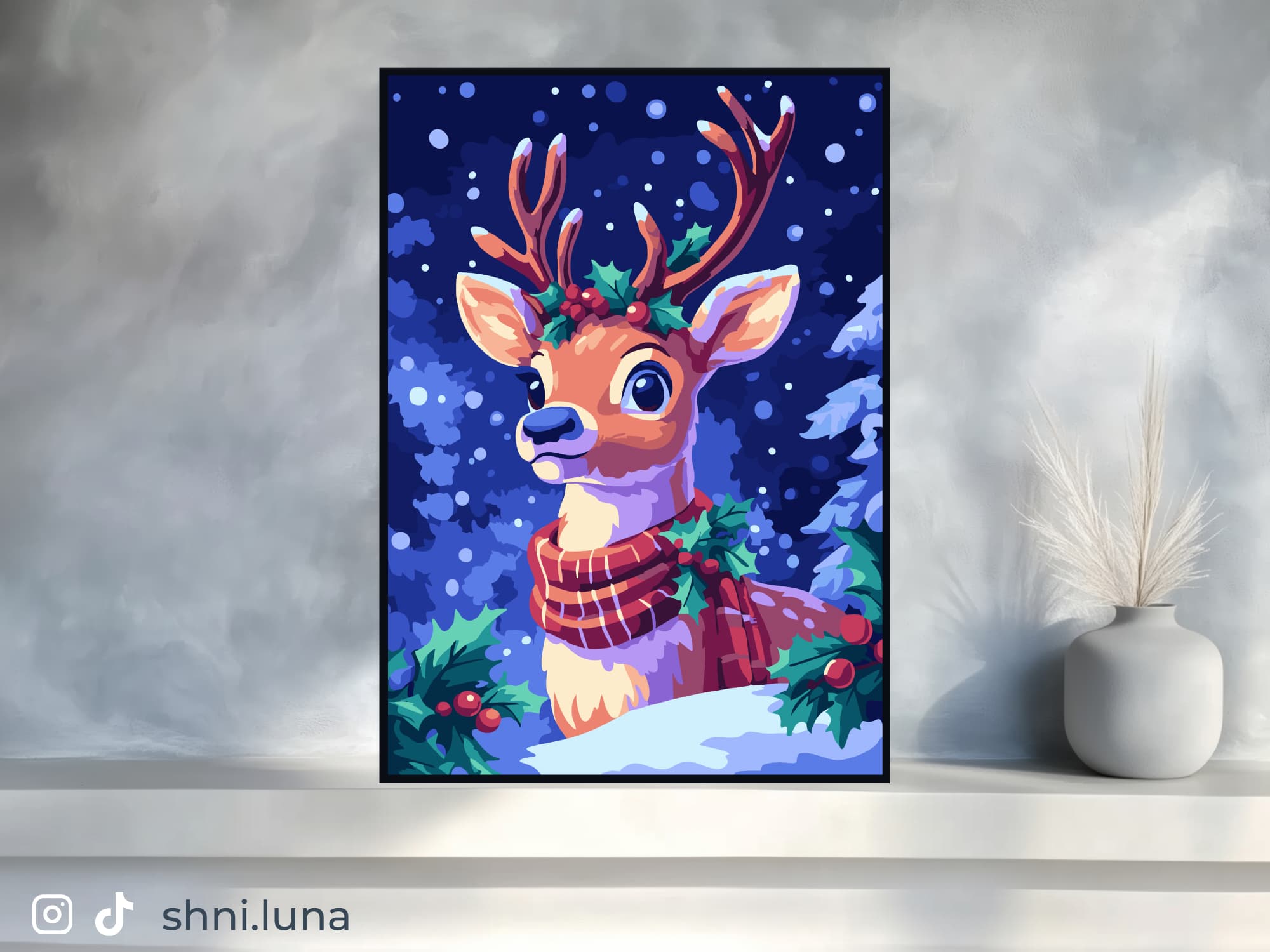 Snowy Reindeer - Image 6
