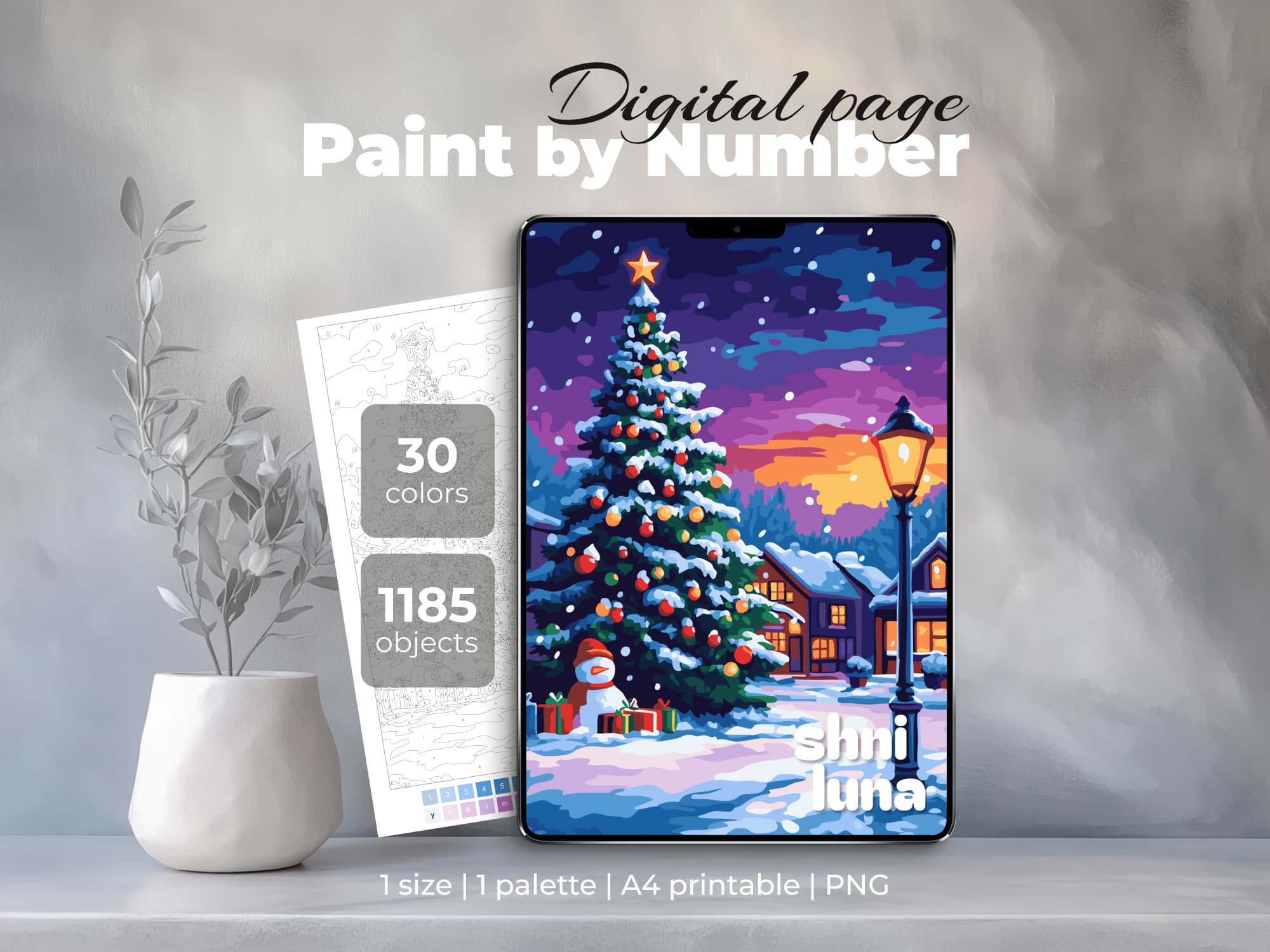 Snowy Evening - Image 1